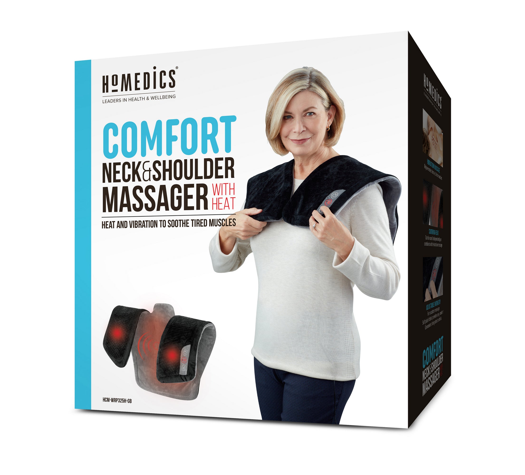 HoMedics Comfort Neck Shoulder Massager with Heat, Massagers