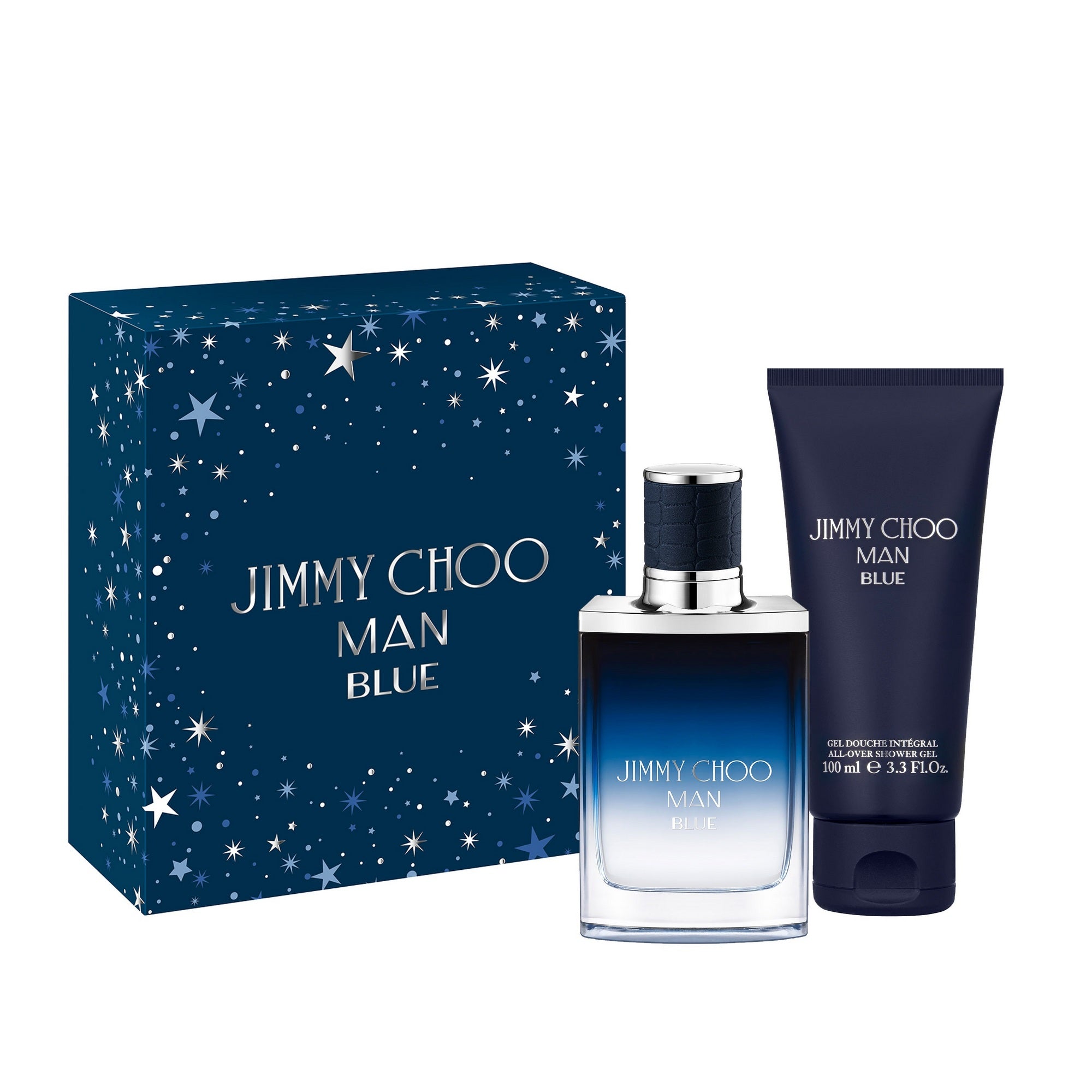 Jimmy Choo Man Blue EDT 50ML 2 Piece Set