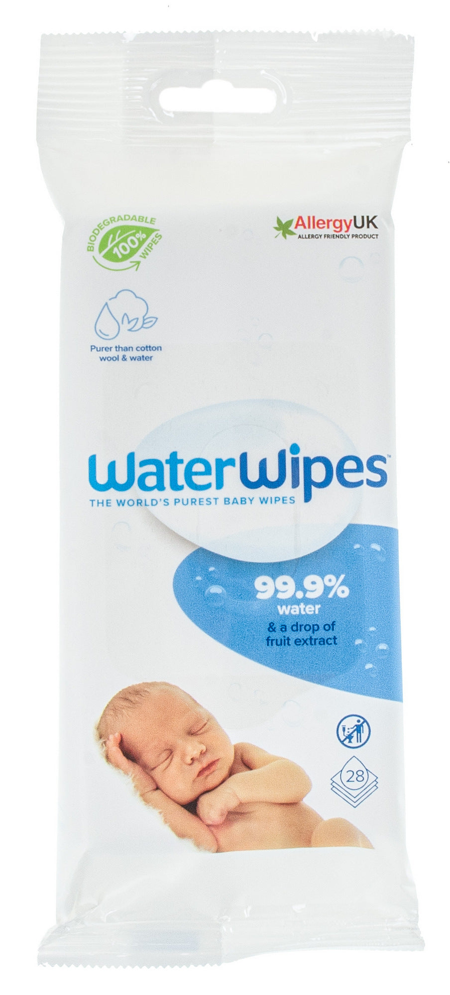 WaterWipes Wipes - 28 wipes