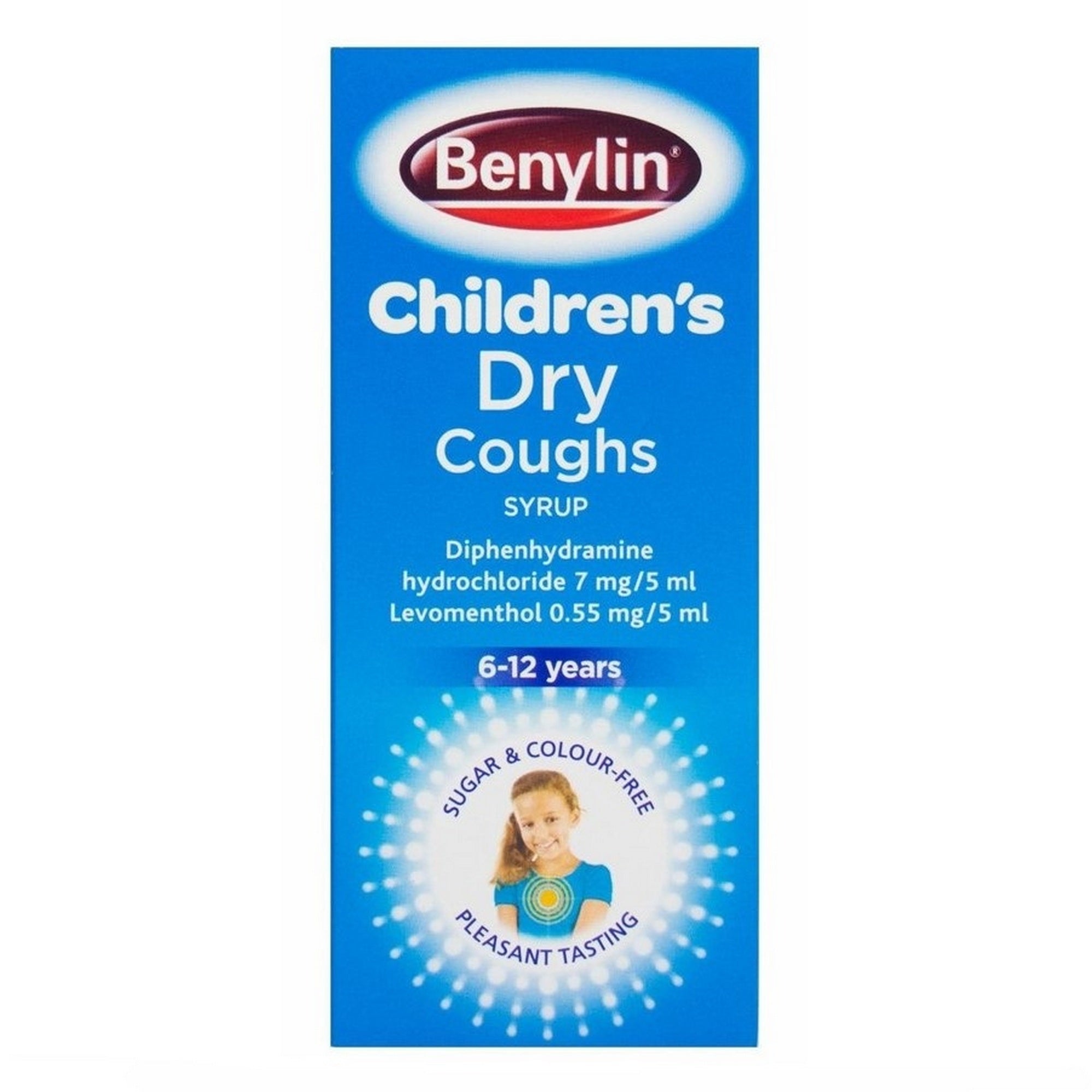 Benylin Children s Dry Cough Syrup 125ml