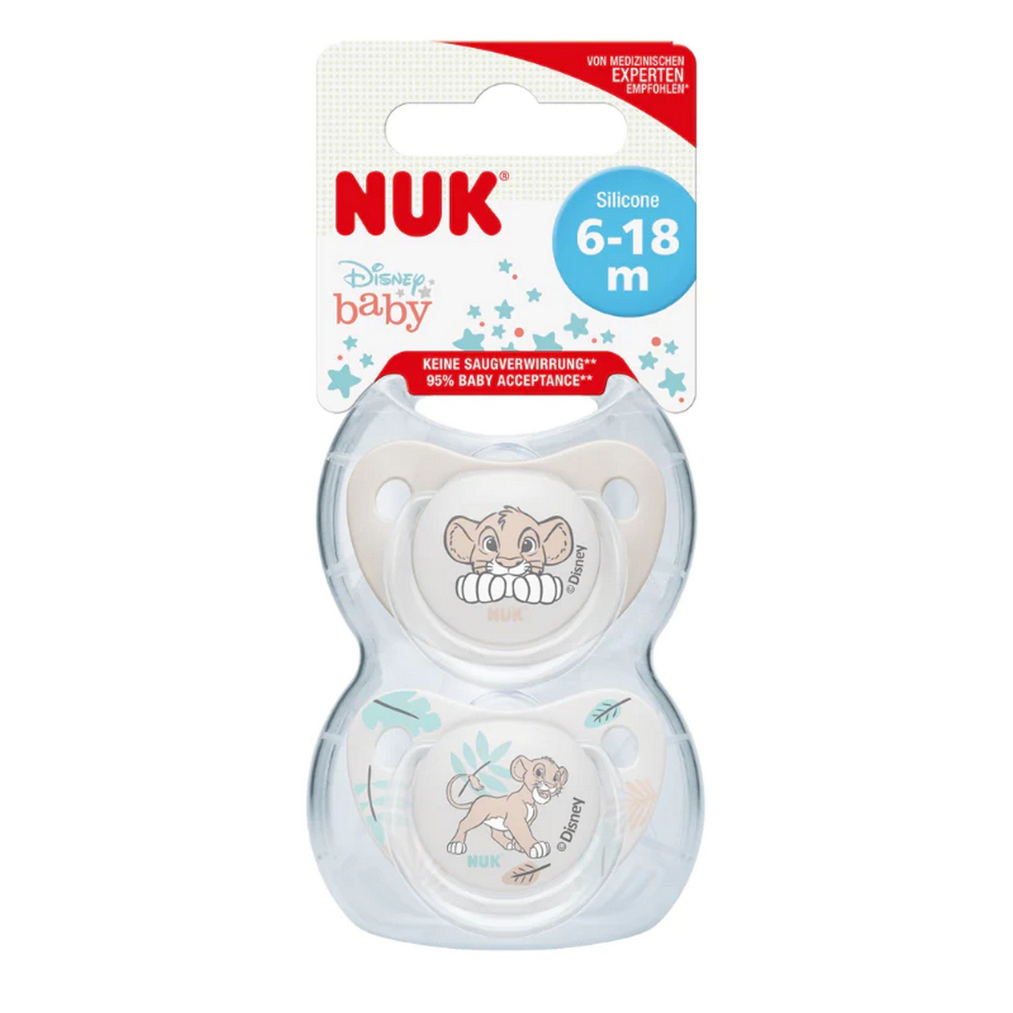 Nuk all 2024 silicone pacifier