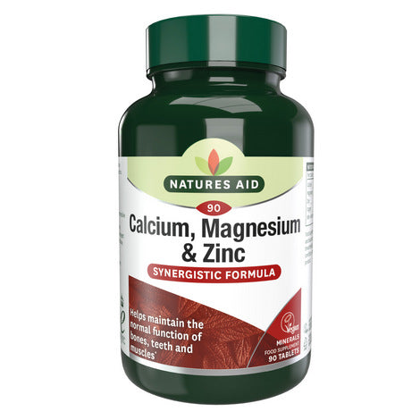 Natures Aid Calcium Magnesium And Zinc 90