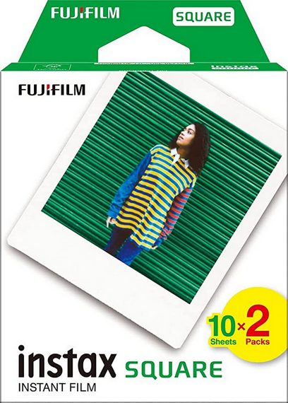 Fujifilm Instax Mini Square Film 20 Photo 10X2