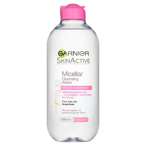 Garnier micellar store water uses