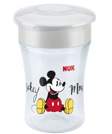 Paniate - Nuk Tazza Magic Cup Disney Minnie e Mickey Mouse, con Cappuccio  Antigoccia, 8m+, 230ml