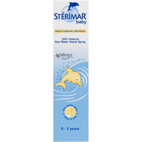 6x 100ml) Sterimar Baby Hygiene Nasal Spray 0-3 year old Cleans