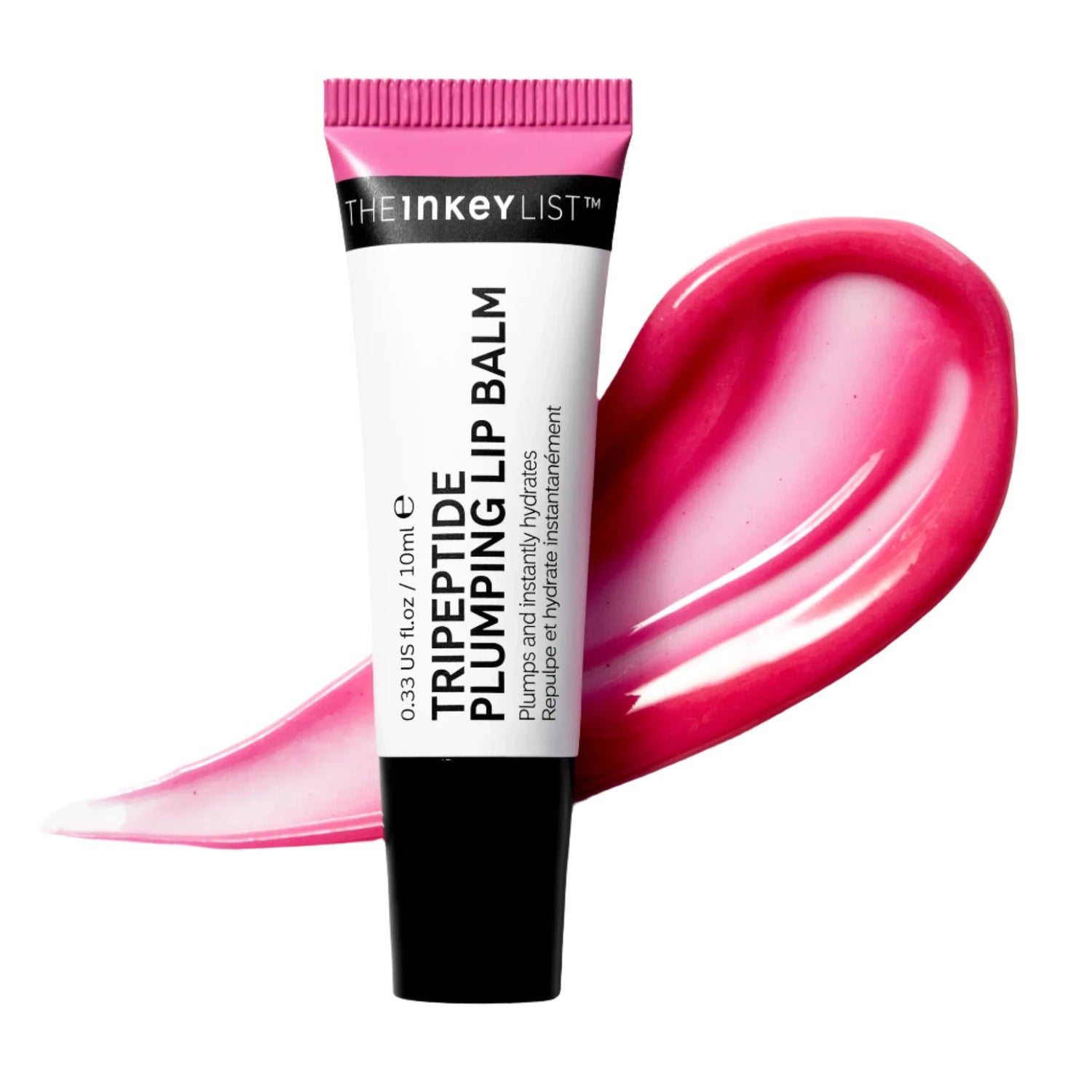 The Inkey List Tripeptide Plumping Lip Balm Pink Tint