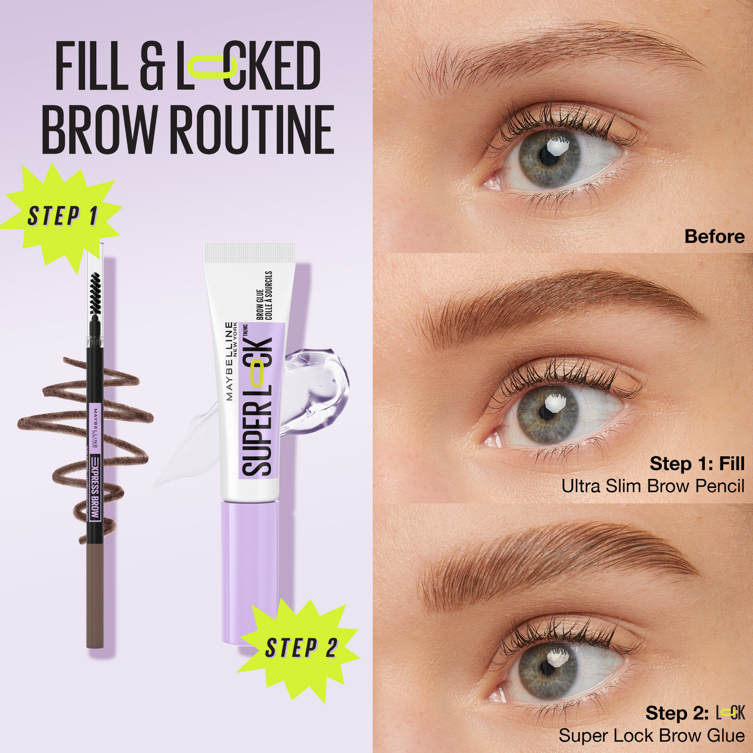 Maybelline Super Lock Brow Glue