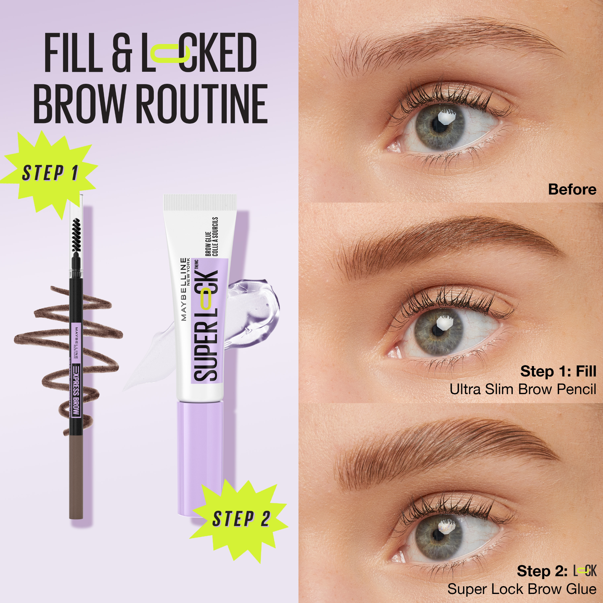 Maybelline Super Lock Brow Glue