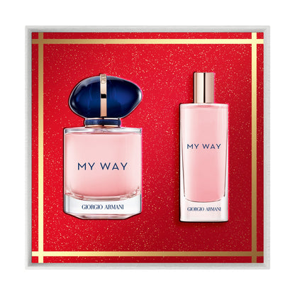 GIORGIO ARMANI MY WAY EDP 50ML 2 PIECE SET OPEN