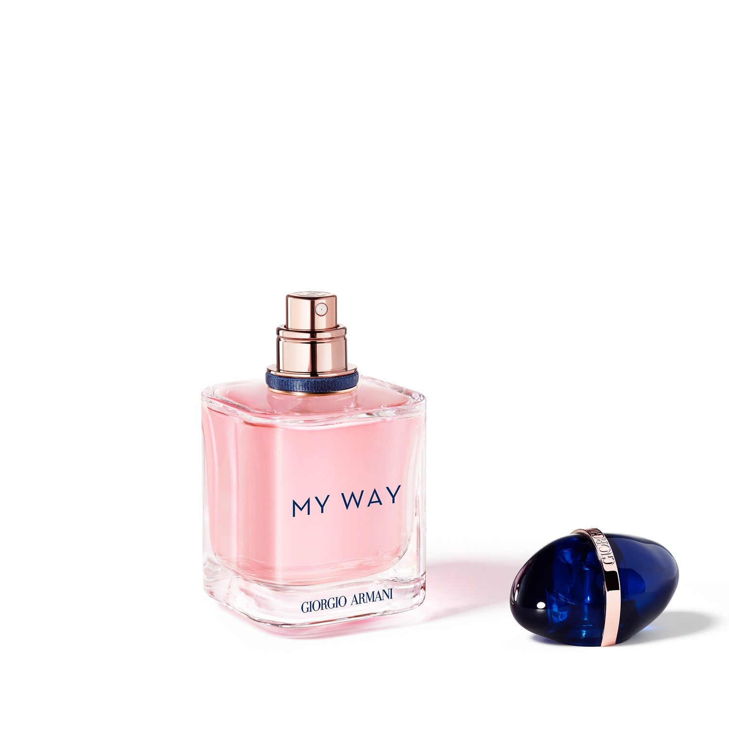 GIORGIO ARMANI MY WAY EDP 50ML 2 PIECE SET OPEN BOTTLE