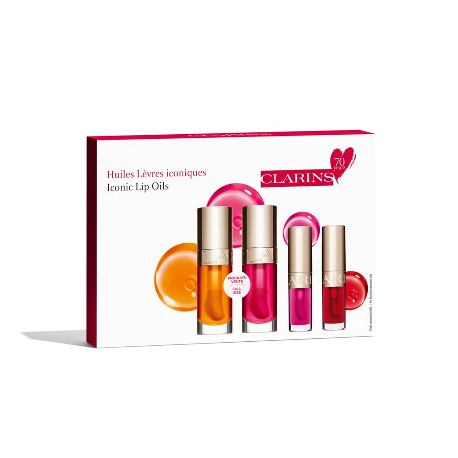 Clarins 70th Anniversary Lip Oil Set