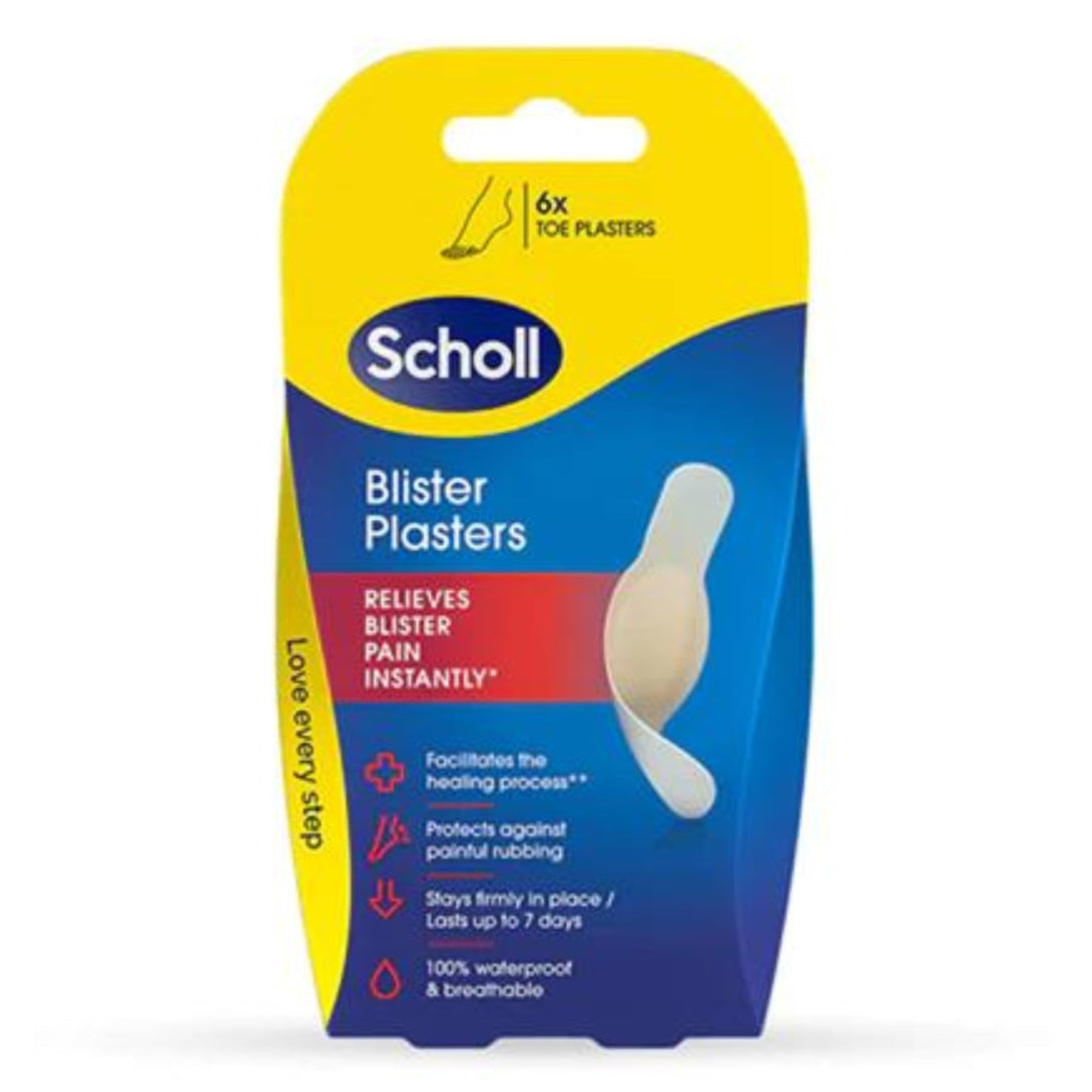 Scholl Toe Blister Plasters 6 Pack