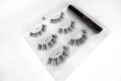 SOSU HIDDEN AGENDA UNDETECTABLE GOLD BOX LASHES 3S OPEN