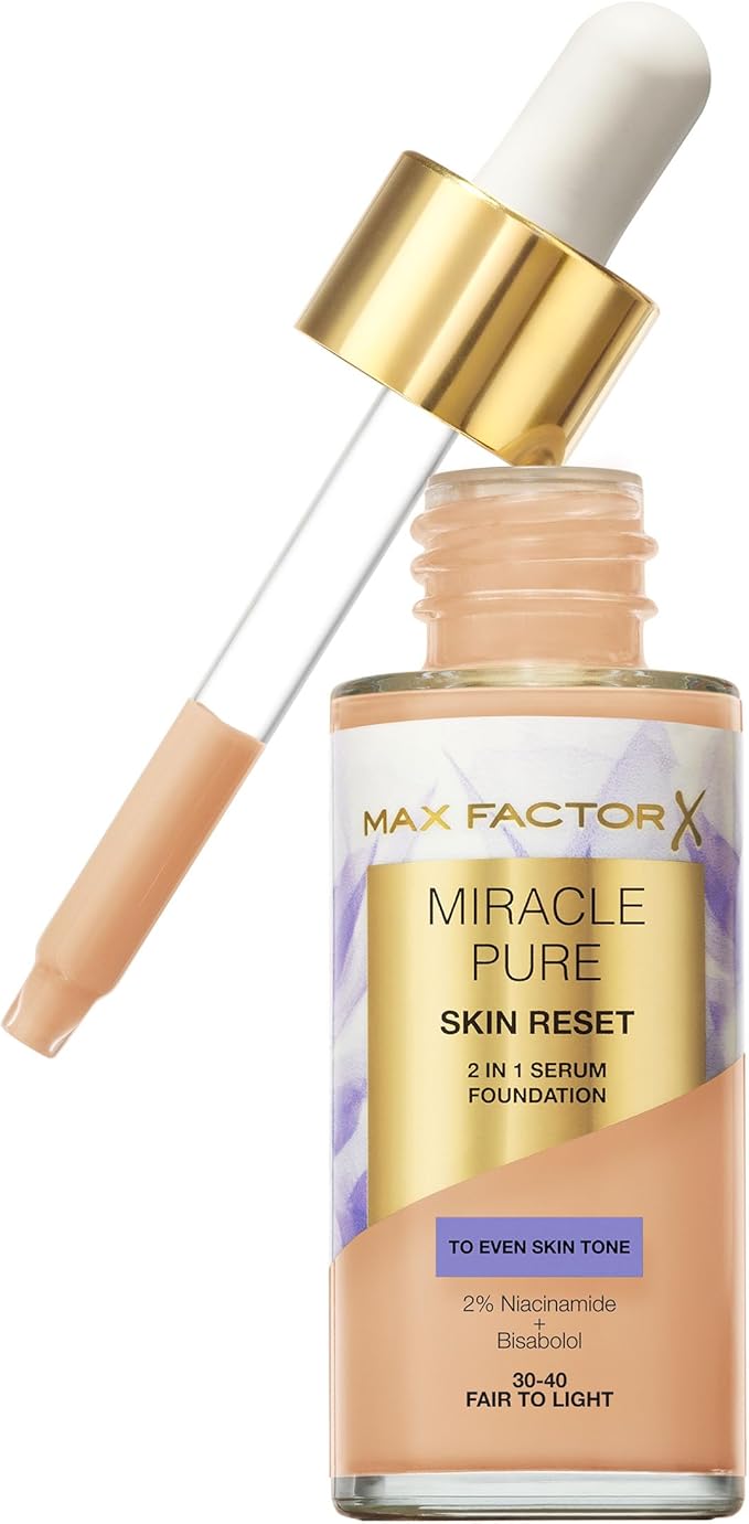 Max Factor Miracle Pure Serum Foundation Fair -Light 30ML