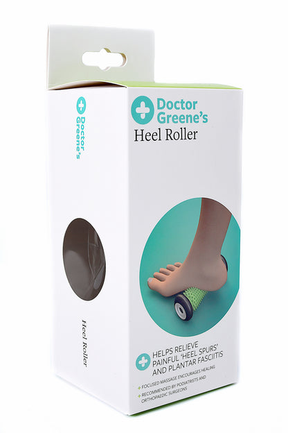 Doctor Greenes Heel Roller side of packet