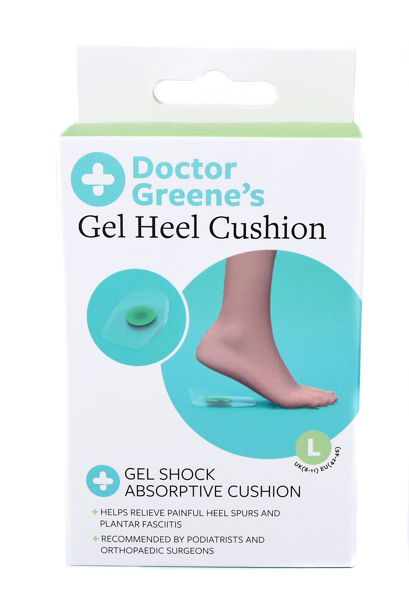 Doctor Greenes Gel Heel Cushion - Large