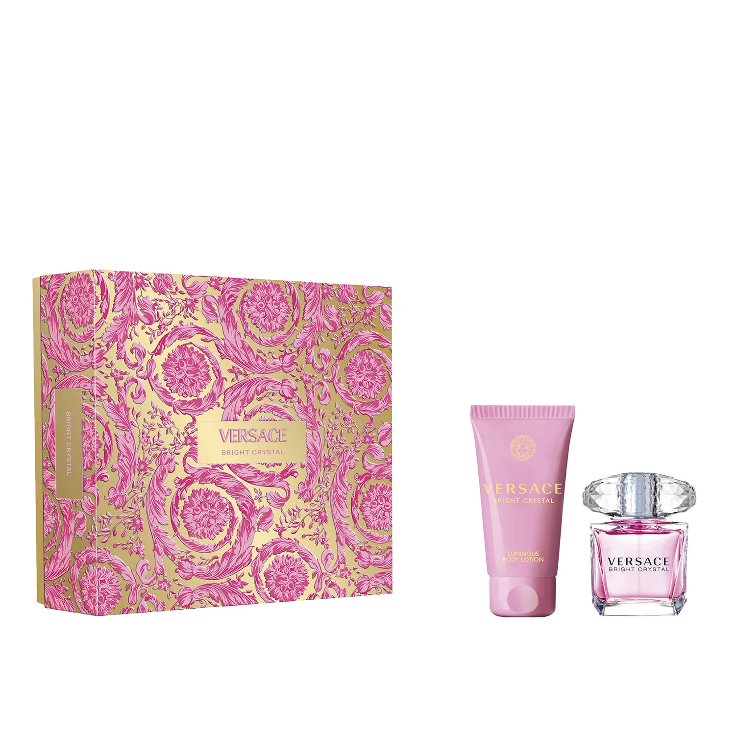 Versace Bright Crystal EDT 30ML 2 Piece Set Xmas