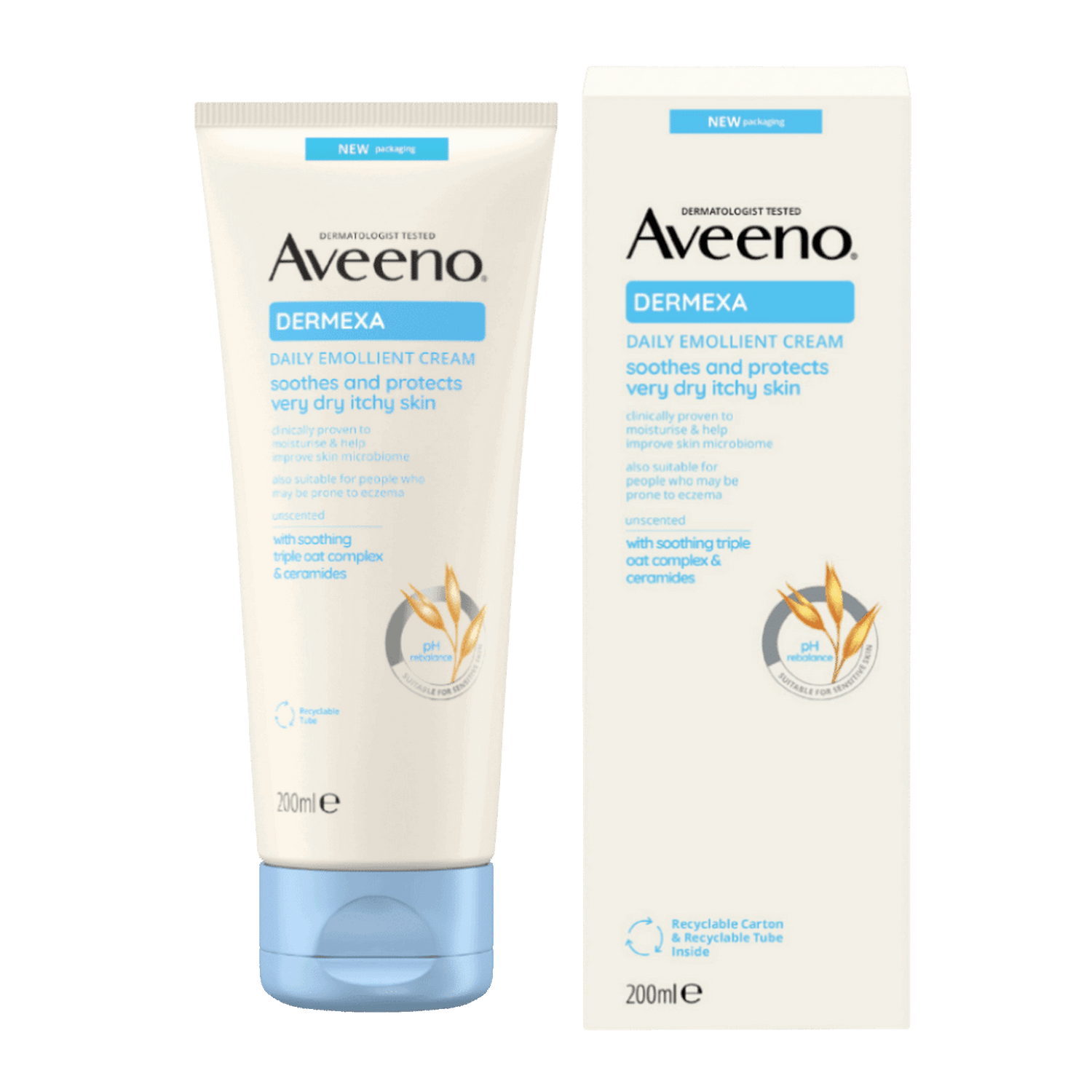 Aveeno Dermexa Daily Emollient Cream 200ml