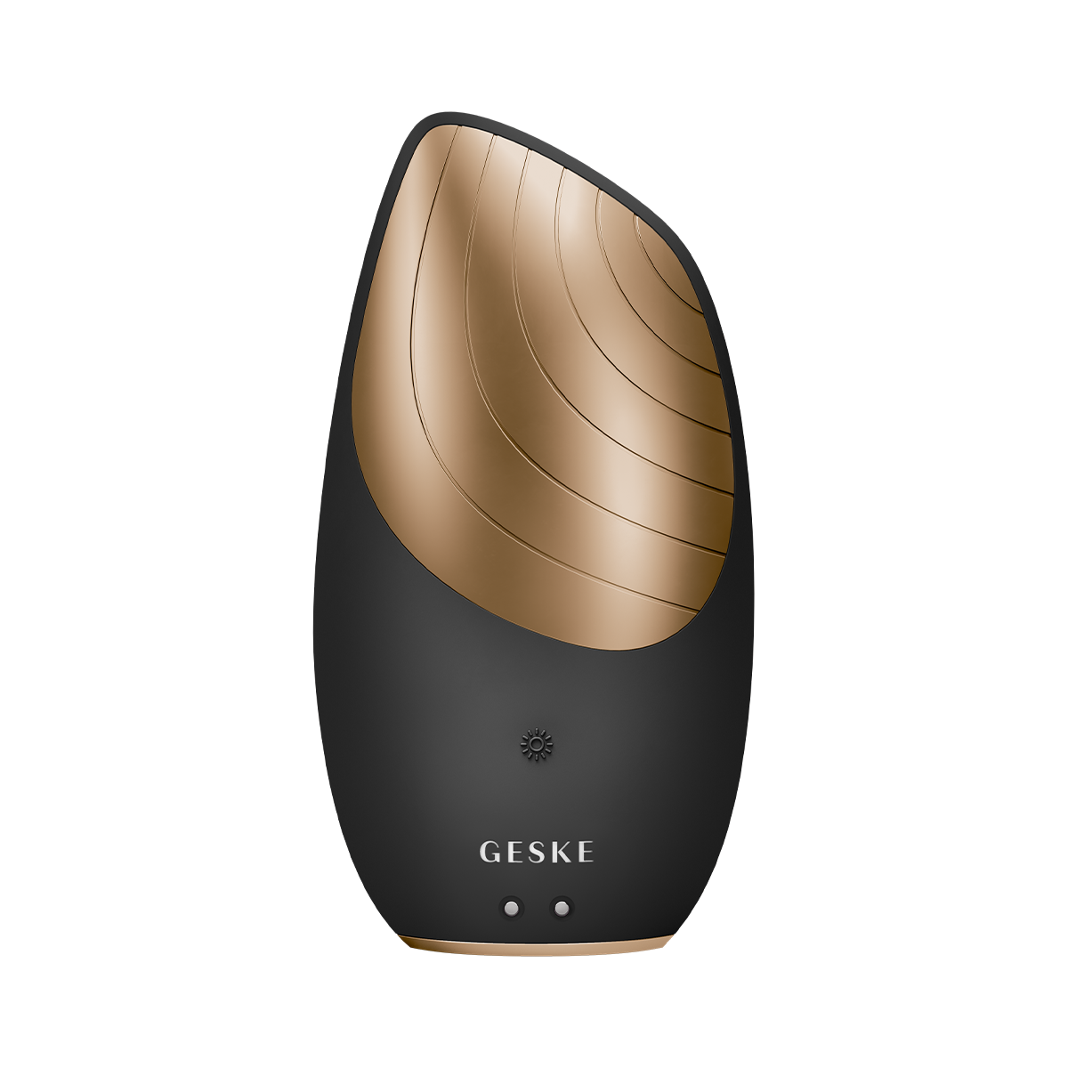 Geske Black And Gold Sonic Thermo Facial 6 In 1 Brush