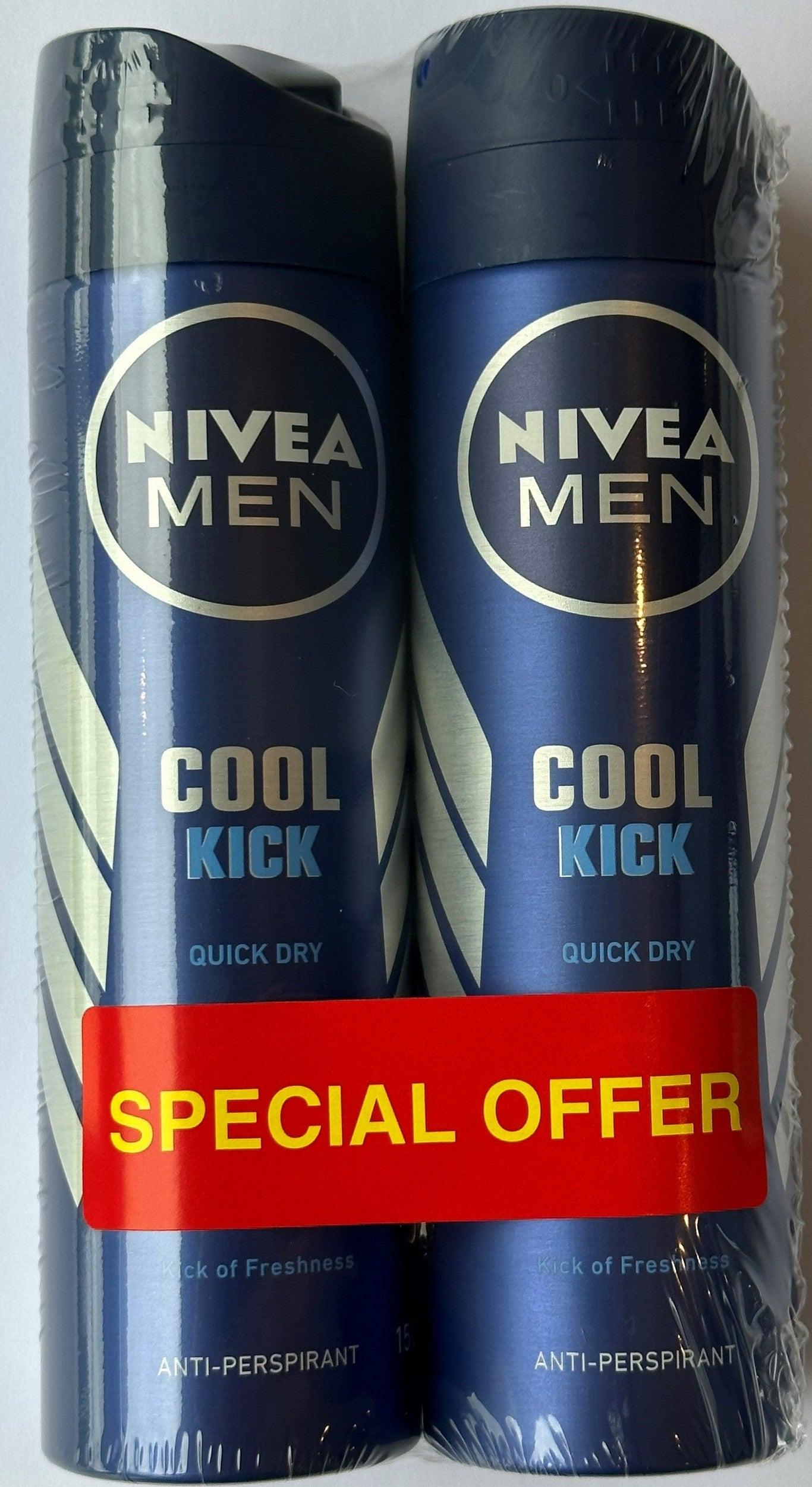 Nivea Men Deodorant Spray 150ML Twin Pack