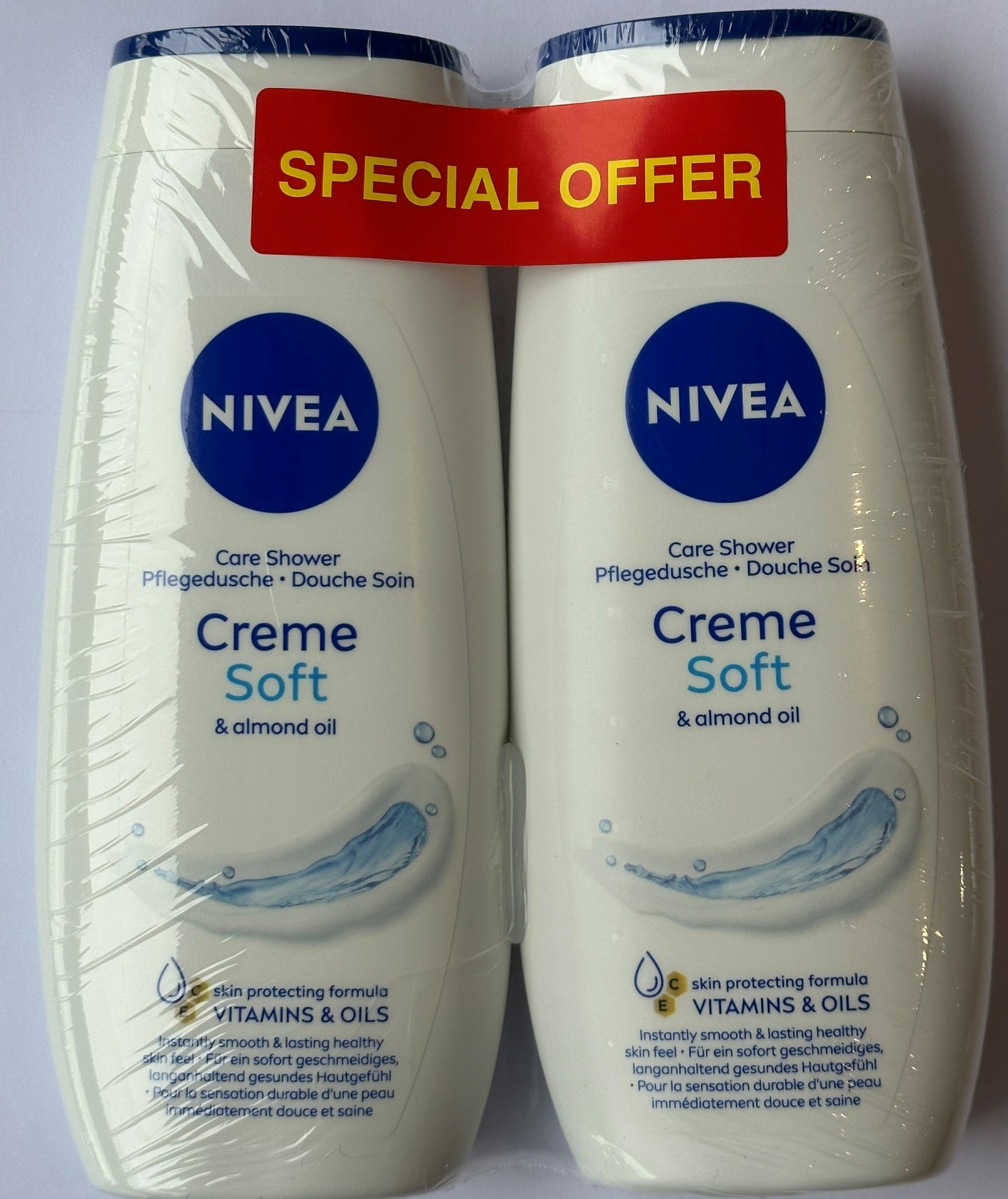 Nivea Rich Shower Cream 250ML Twin Pack