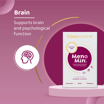 Cleanmarine Menomin for Women 60 Capsules - Menopause Support