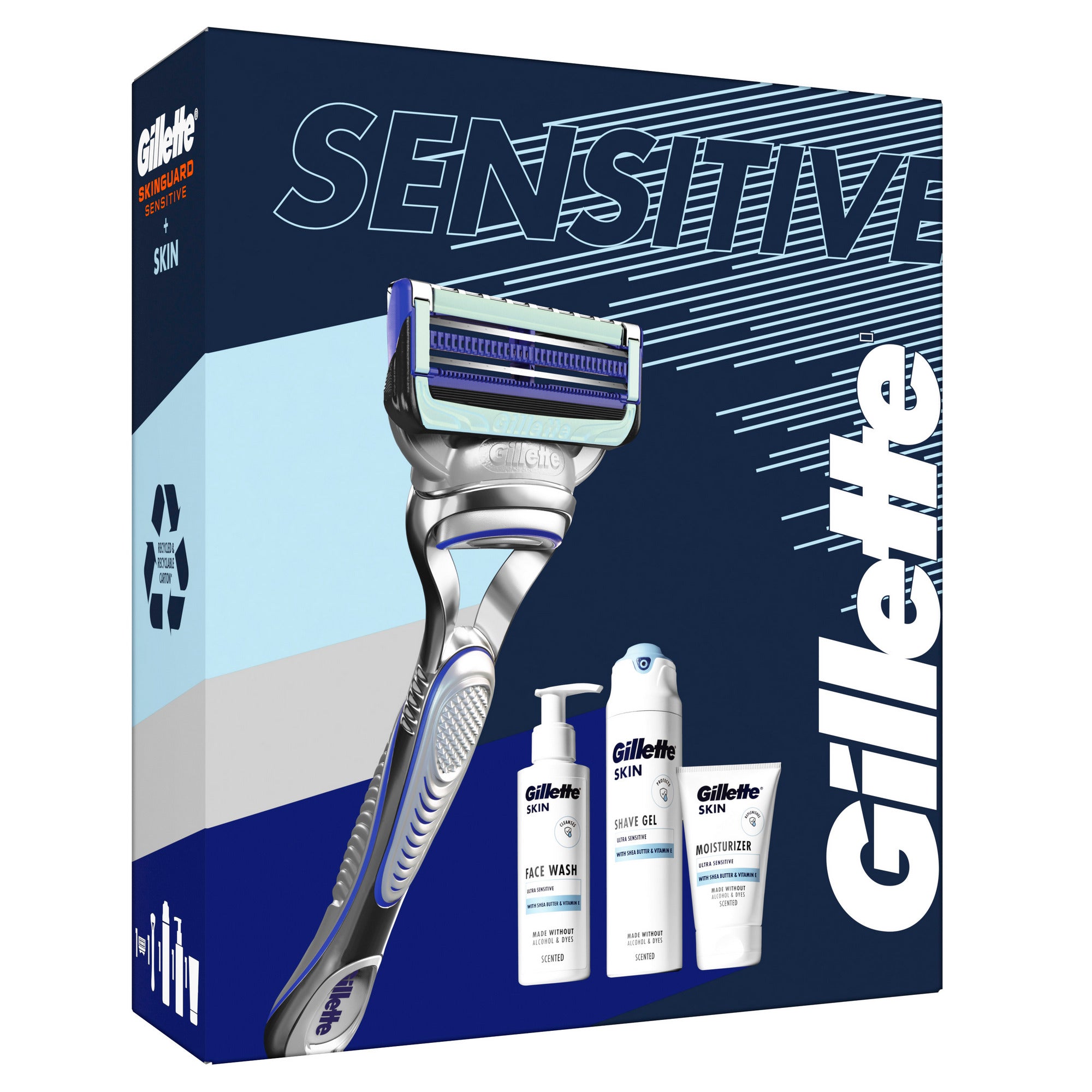 Buy Gillette Guard Shaving Kit - For Men, Razor, Cartridges, Cream, Brush,  Travel Essentials Online at Best Price of Rs 275 - bigbasket