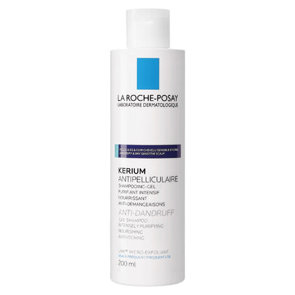 La Roche Posay Kerium Anti-Dandruff Gel Shampoo for Oily Scalp 200ml