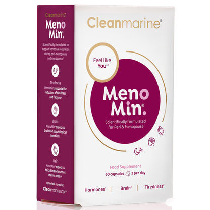 Cleanmarine Menomin for Women 60 Capsules - Menopause Support