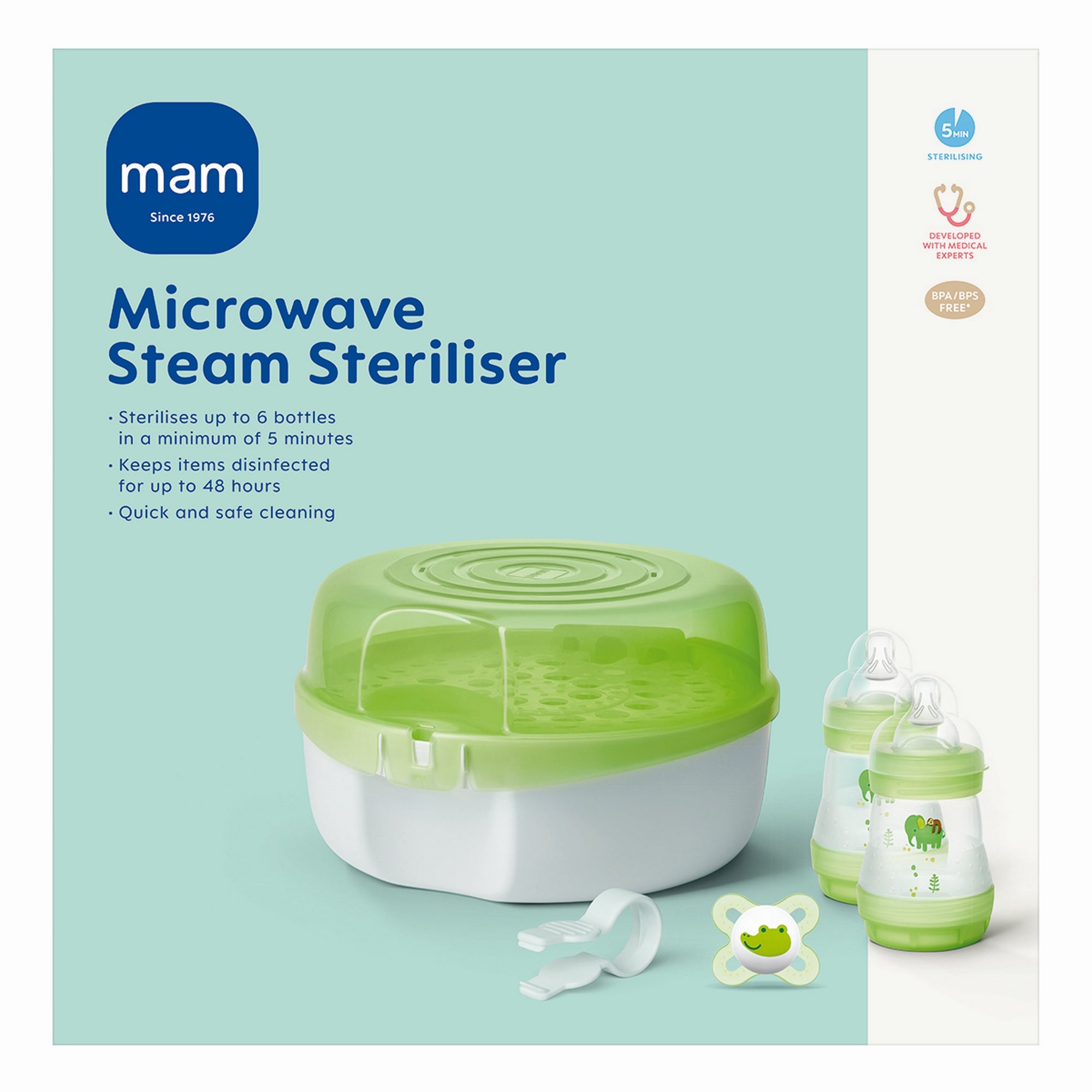 Mam bottle steriliser orders microwave