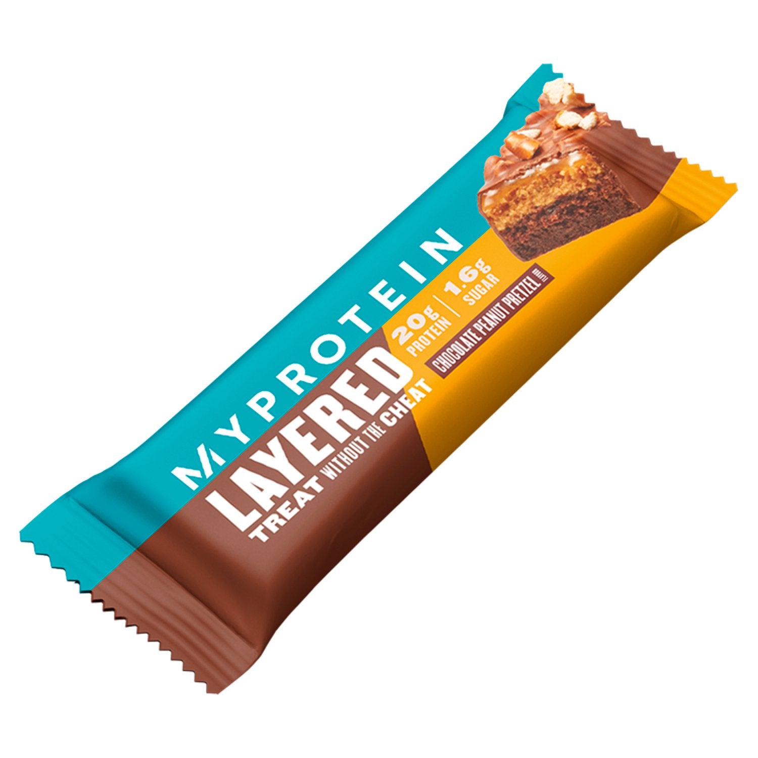 MyProtein Layered Bar Peanut Pretzel 60g