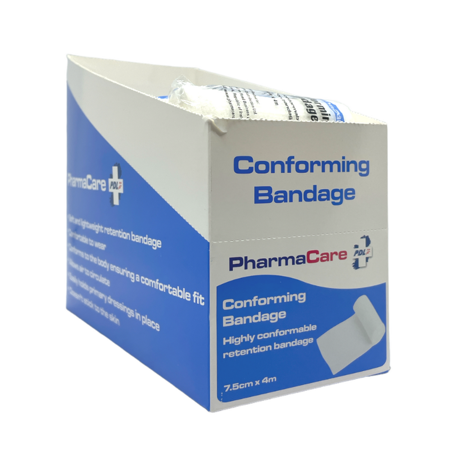 Pharmacare Conforming Bandage 7.5cm X 4m