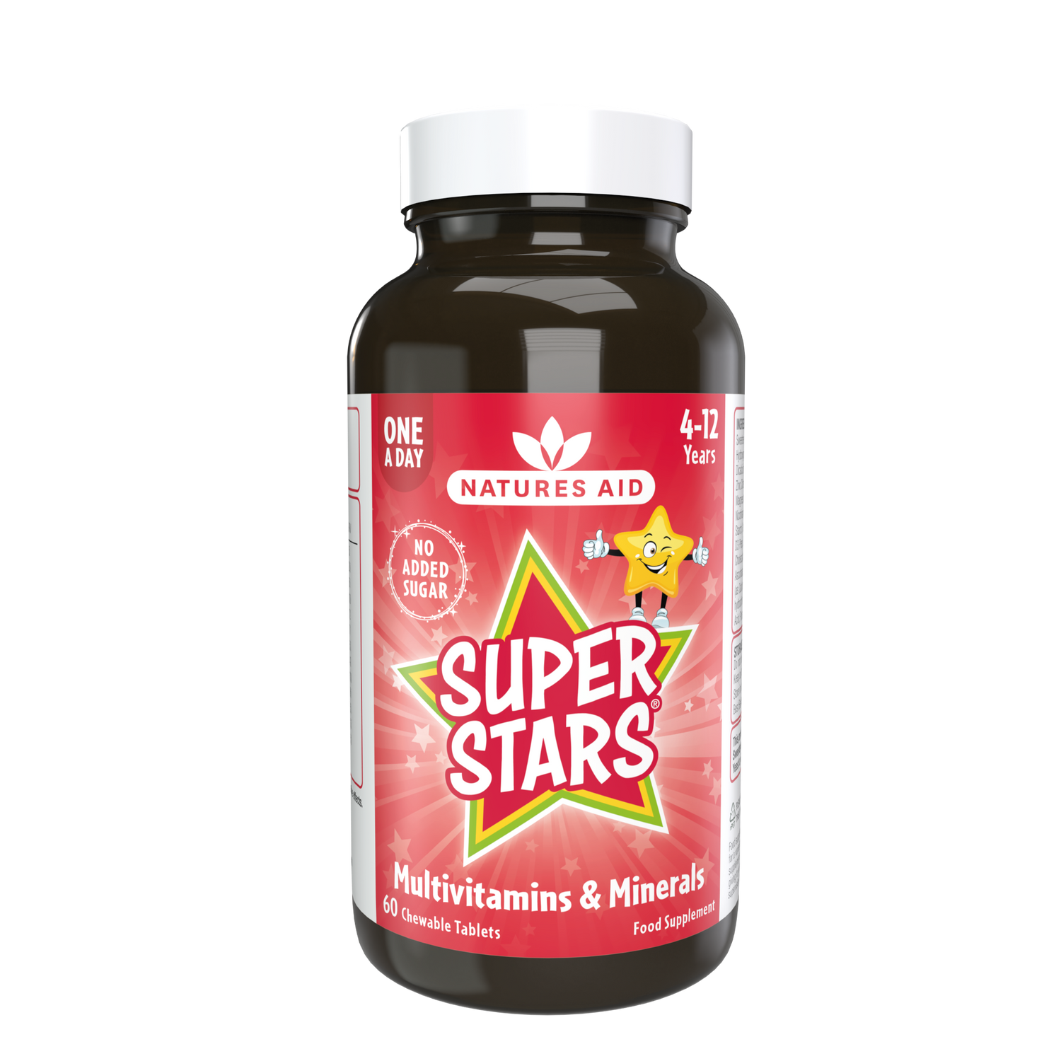 Natures Aid Super Stars Multivitamin and Minerals 60s