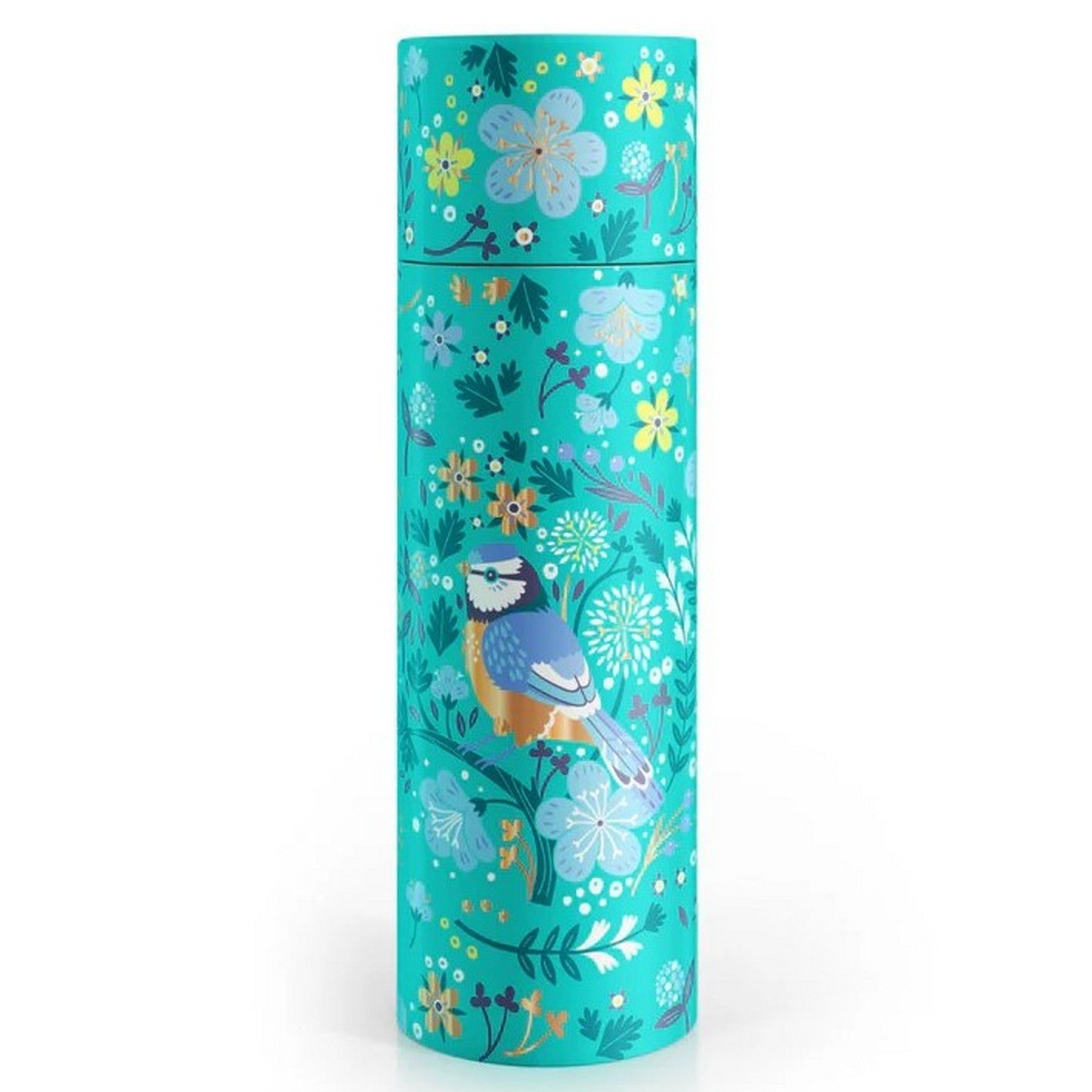 Tipperary Crystal Bird Blue Tit Metal Water Bottle