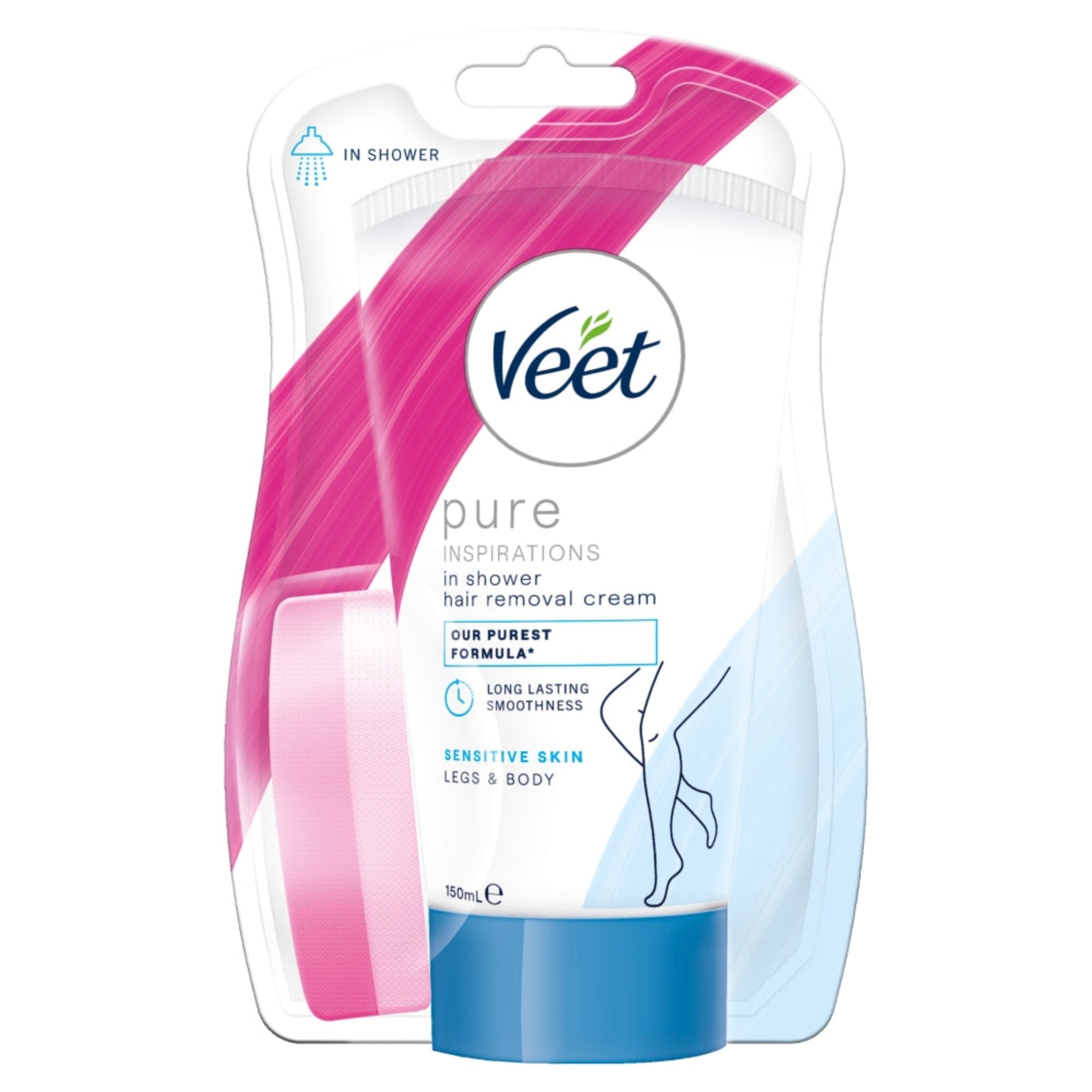 Veet Shower Hair Removal Cream - Sensitive 150ml