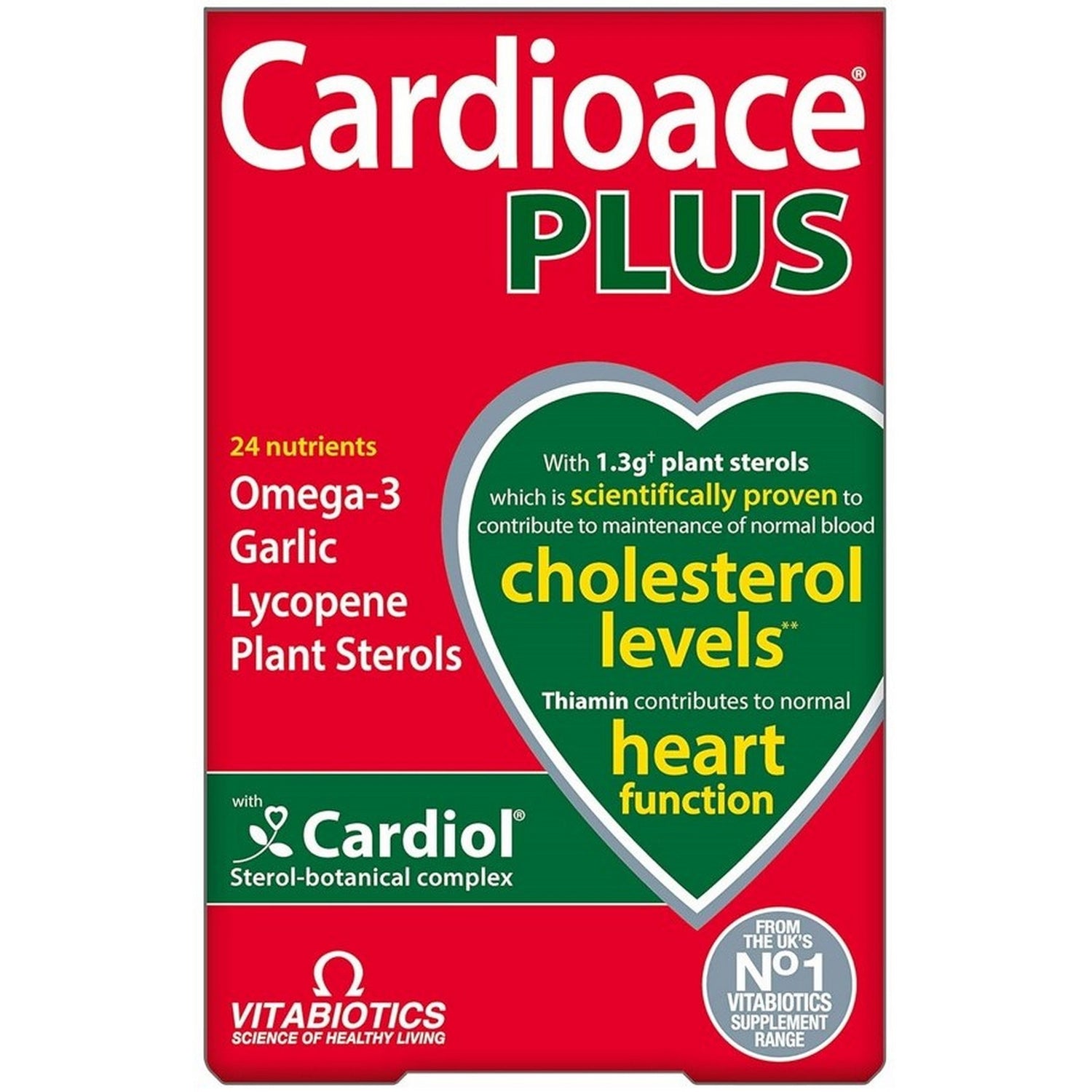 Vitabiotics Cardioace Plus 60 Caps