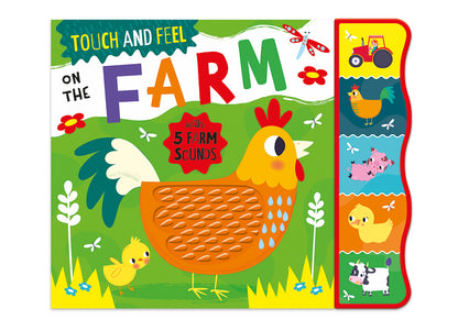 Booky Wooky Touch + Feel Farm Book With Sounds