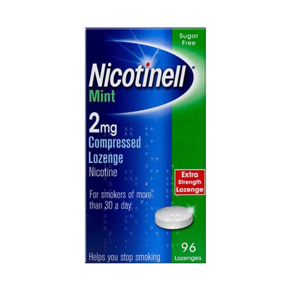 Nicotinell mint 2mg Compressed Lozenges - 96