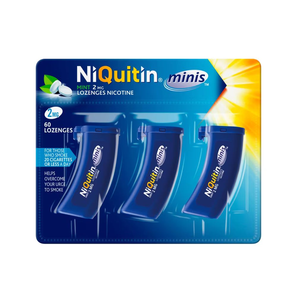 NiQuitin 2mg Mini Mint Lozenges 60s