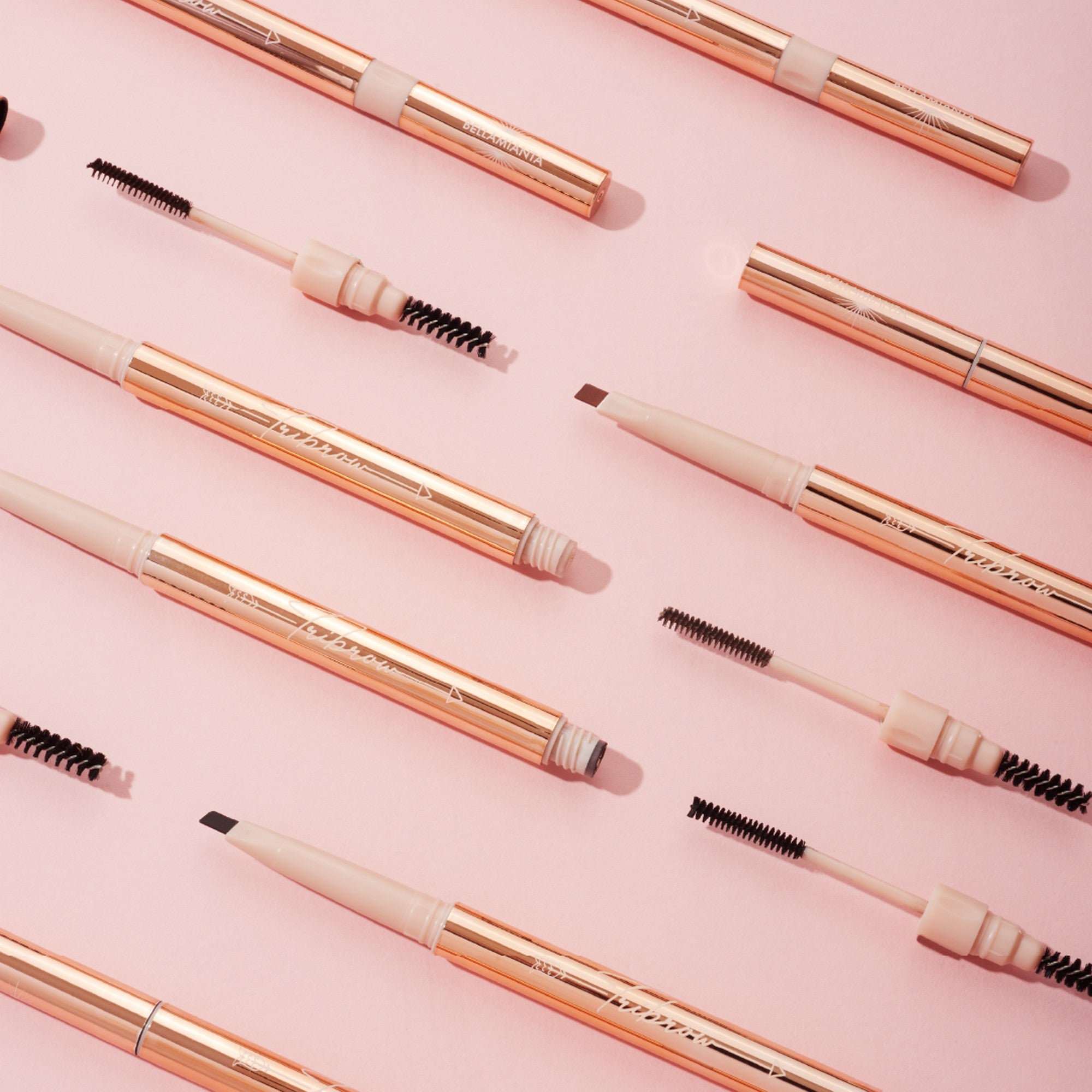 BELLAMIANTA TRIBROW BROW PENCIL, BUILT IN BRUSH AND BROW MASCARA