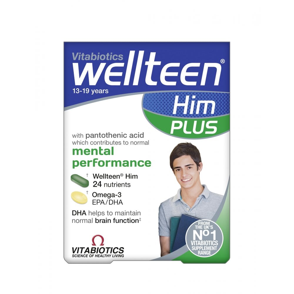 Vitabiotics Wellteen Him Plus Capsules 56S