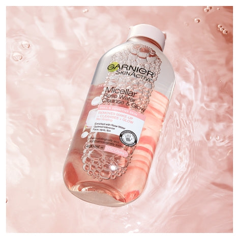 Garnier Micellar Rose Water Cleanse &amp; Glow 100ml