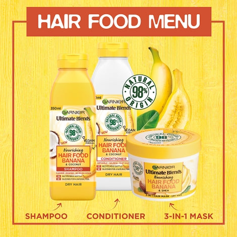 Hair deals food banana