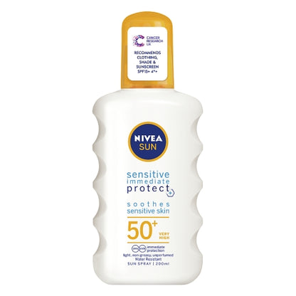 Nivea Sun Sensitive Immediate Protect Spray SPF 50+ 200ml