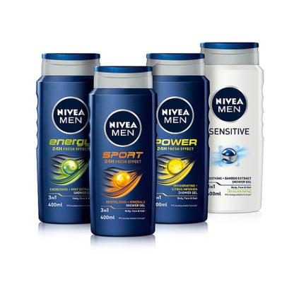 Nivea for Men Sensitive Shower Gel 400ml