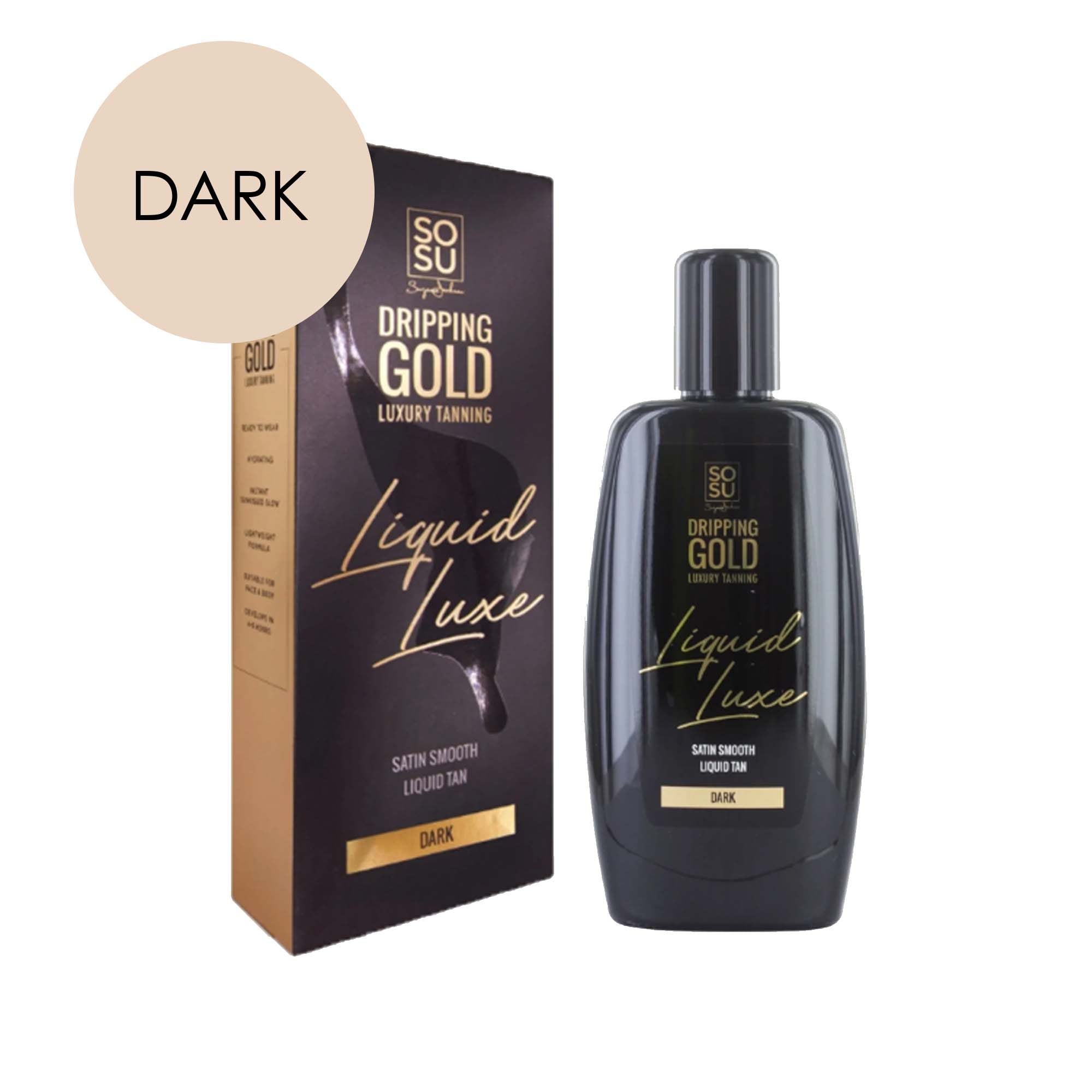 Sosu Dripping Gold Liquid Luxe Tan 150Ml