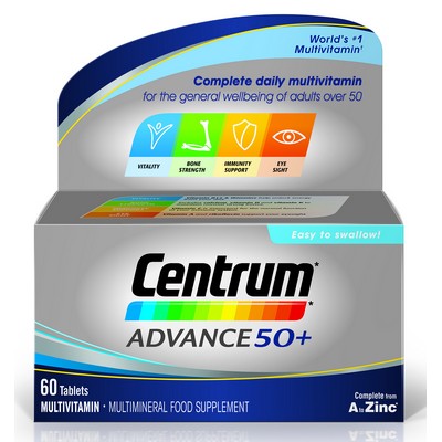 Centrum Advance 50+ 60 Tablets