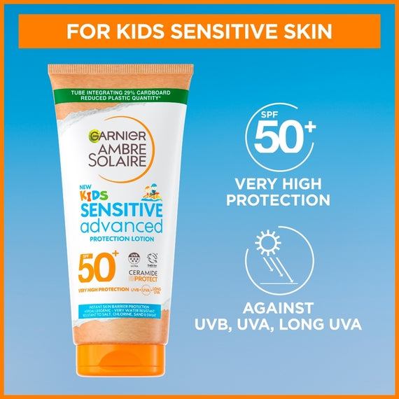 Garnier Ambre Solaire SPF 50+ Sensitive Advanced Kids Lotion 175ml