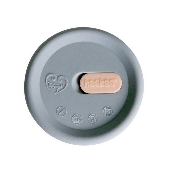 Haakaa Silicone Breast Pump Cap Grey